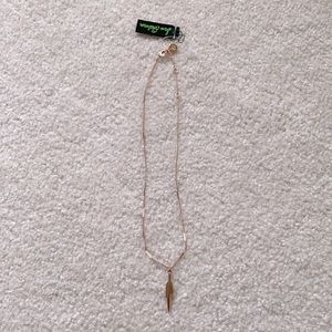 New Sam Edelman Dagger Arrowhead Necklace